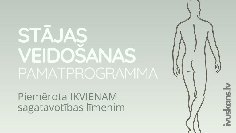 Stājas veidošanas pamatprogramma